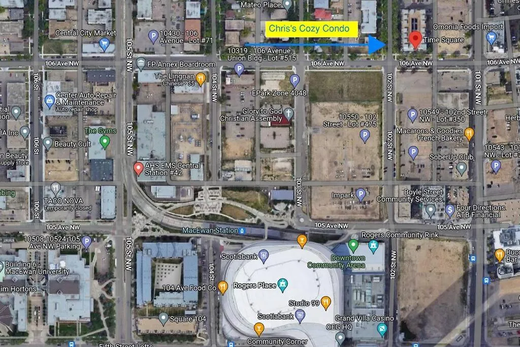 Chris'S Cozy Condo Times Square Rogers Place Edmonton 0*,  Canada